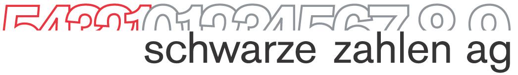 schwarze zahlen ag Logo