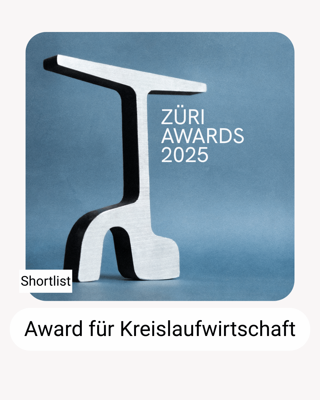 Darstellung: Züri Awards 2025